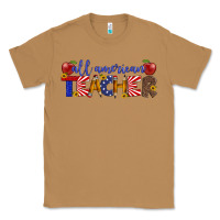 Toasted Coconut all american teacher Classic Tee - Artiststas