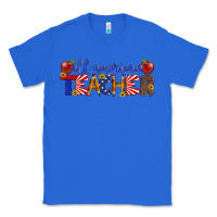 True Royal all american teacher Classic Tee - Artiststas