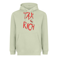 Matcha tax the rich shirt (on back)political t shirts for women men t shirt Heavyweight Hoodie - minhPixels