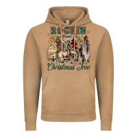 Vintage Camel rockin around the christmas tree Vintage Hoodie - CowGirlArtShop
