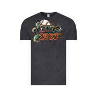 Vintage Black Senior 2023 baseball Vintage Tee - HowdyJamesFarm