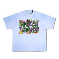 Grape Ice speech therapist mardi gras cowgirl Urban Heavy Tee - CowGirlArtShop