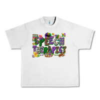 Lunar Rock speech therapist mardi gras cowgirl Urban Heavy Tee - CowGirlArtShop