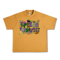Peanut Butter speech therapist mardi gras cowgirl Urban Heavy Tee - CowGirlArtShop