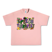 Salmon speech therapist mardi gras cowgirl Urban Heavy Tee - CowGirlArtShop