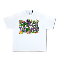 White speech therapist mardi gras cowgirl Urban Heavy Tee - CowGirlArtShop