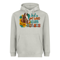 Moon Dust just a girl who loves horses Heavyweight Hoodie - Artiststas
