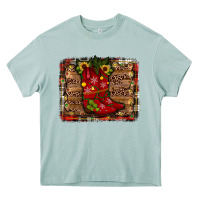 Arona cowboy boots christmas Heavy Core Tee - JahusDesignShop