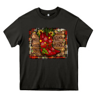 Asphalt cowboy boots christmas Heavy Core Tee - JahusDesignShop