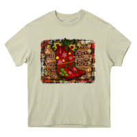 Mossy cowboy boots christmas Heavy Core Tee - JahusDesignShop