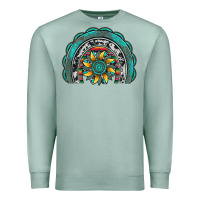 Seafoam gemstone sunflower  rainbow Premium Sweatshirt - Artiststas