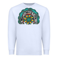 White gemstone sunflower  rainbow Premium Sweatshirt - Artiststas