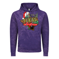 Cloud Purple texas christmas Vintage Hoodie - CowGirlArtShop
