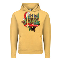 Vintage Mustard texas christmas Vintage Hoodie - CowGirlArtShop