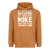 Meerkat mike gift name personalized birthday funny christmas joke Heavyweight Hoodie - minhPixels