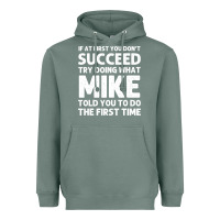 Sage mike gift name personalized birthday funny christmas joke Heavyweight Hoodie - minhPixels