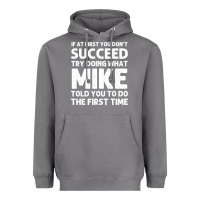 Storm mike gift name personalized birthday funny christmas joke Heavyweight Hoodie - minhPixels