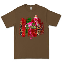 Cacao Christmas Flamingo Premium Tee - Bettercallsaul