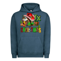 Pigment Midnight Navy tx christmas cowgirl Urban Hoodie - AdoDesignShop