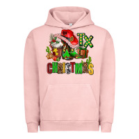 Pigment Salmon tx christmas cowgirl Urban Hoodie - AdoDesignShop