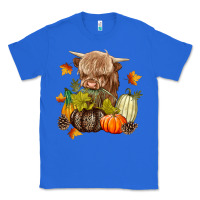 True Royal Heifer with Pumpkins Classic Tee - texasbilliewilder