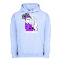 Pigment Grape Ice Domestic Violence Warrior Unbreakable Awareness Gift Urban Hoodie - minhPixels
