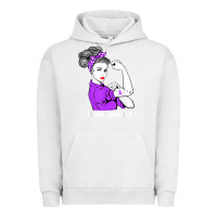 Pigment Lunar Rock Domestic Violence Warrior Unbreakable Awareness Gift Urban Hoodie - minhPixels