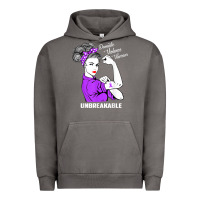 Pigment Tornado Domestic Violence Warrior Unbreakable Awareness Gift Urban Hoodie - minhPixels