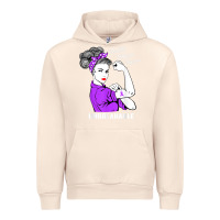 Sandshell Domestic Violence Warrior Unbreakable Awareness Gift Urban Hoodie - minhPixels