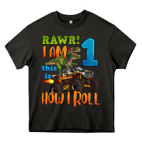 Asphalt rawr i am one this is how i roll Heavy Core Tee - Artiststas