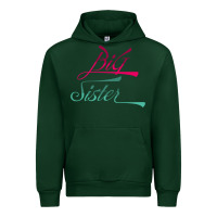 Forest Green Big Sister love Big Sis Gift ba Urban Hoodie - minhPixels