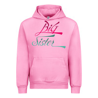 Fuchsia Pink Big Sister love Big Sis Gift ba Urban Hoodie - minhPixels