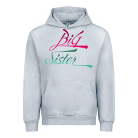 Heather Grey Big Sister love Big Sis Gift ba Urban Hoodie - minhPixels