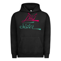 Pigment Black Big Sister love Big Sis Gift ba Urban Hoodie - minhPixels