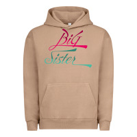 Pigment Burro Big Sister love Big Sis Gift ba Urban Hoodie - minhPixels