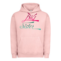 Pigment Salmon Big Sister love Big Sis Gift ba Urban Hoodie - minhPixels
