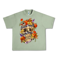 Oil Green Sorta sweet sorta spooky Urban Heavy Tee - RanaPortraitStore