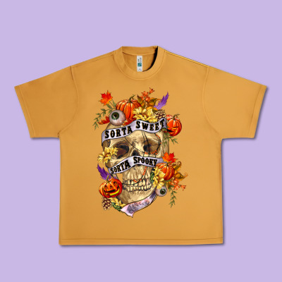 Sorta Sweet Sorta Spooky Urban Heavy Tee Designed By Ranaportraitstore