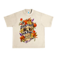 Sandshell Sorta sweet sorta spooky Urban Heavy Tee - RanaPortraitStore