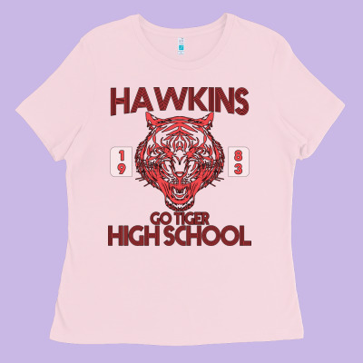 Go Tiger High School Ladies Tee Designed By Bettercallsaul