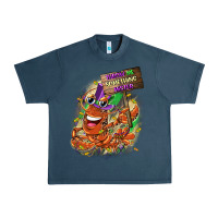 Midnight Navy throw me something mister Urban Heavy Tee - CowGirlArtShop