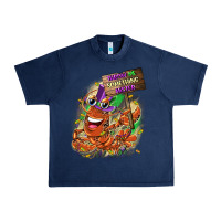 Navy throw me something mister Urban Heavy Tee - CowGirlArtShop