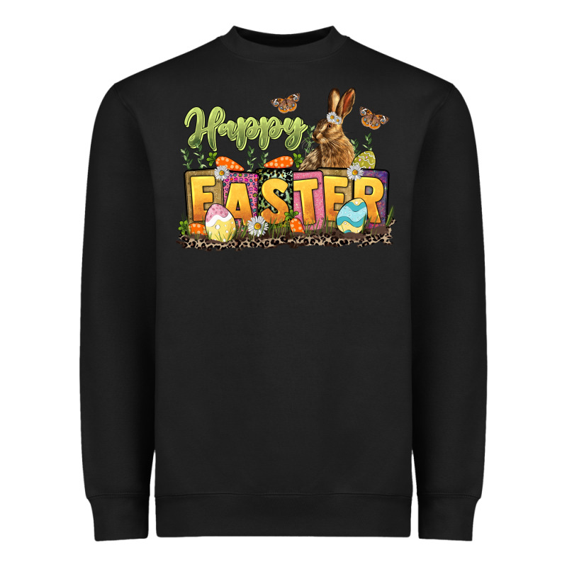 Happy Easter Heavyweight Sweatshirt by LillyAllenDesigns | Teevron