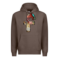 Coffee farm life alphabet lowercase letters f Premium Hoodie - BundleAndBundleShop