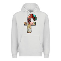 Dove Grey farm life alphabet lowercase letters f Premium Hoodie - BundleAndBundleShop