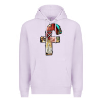 Lilac farm life alphabet lowercase letters f Premium Hoodie - BundleAndBundleShop