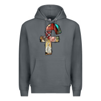 Rock farm life alphabet lowercase letters f Premium Hoodie - BundleAndBundleShop