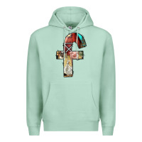Seafoam farm life alphabet lowercase letters f Premium Hoodie - BundleAndBundleShop