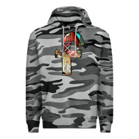 Slate Camo farm life alphabet lowercase letters f Premium Hoodie - BundleAndBundleShop