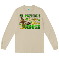 Mushroom St. Patrick's know Jesus arose Long Sleeve Tee - CowGirlArtShop
